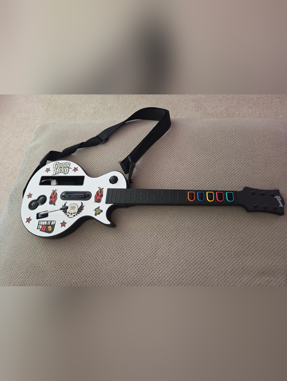 Nintendo Wii Guitar Hero Red Octane Gibson Les Paul Wii Controller 95125.805